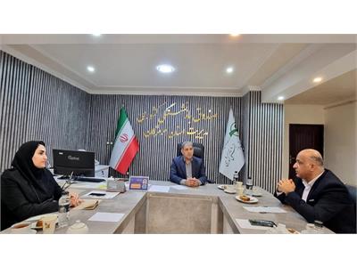 نخستین نشست هم‌افزایی مدیر صندوق بازنشستگی استان هرمزگان با مدیر بیمه دی استان