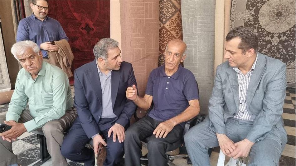 برنامه نظارت میدانی بر خدمات بیمه درمان و عیادت از بازنشستگان هرمزگانی انجام شد
